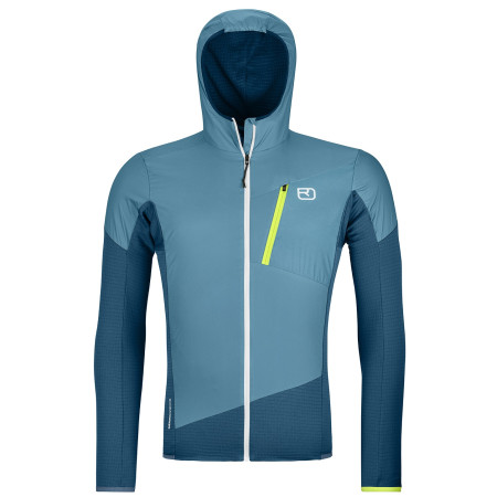 Herrenjacke Ortovox Ladiz Hybrid Jacket M blau Petrol Blue