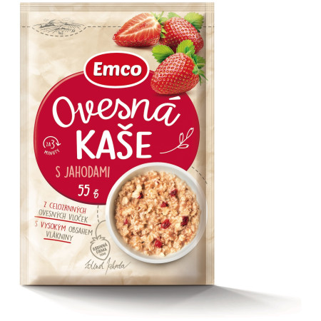Brei Emco Haferbrei mit Erdbeeren 55 g