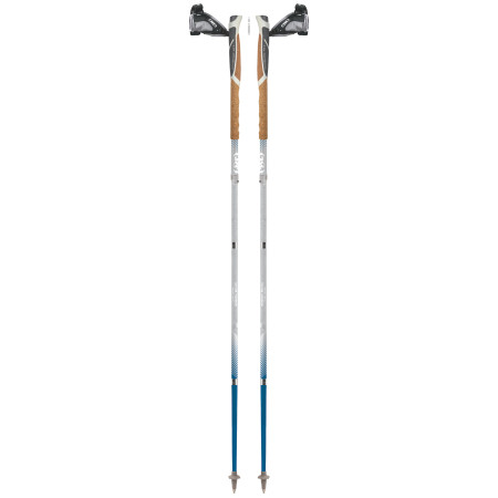 Trail Running Stöcke TSL Trail Alu 4 Cork Cross blau/grau BLUE/GREY