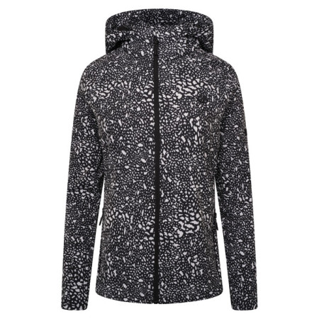 Damenjacke Dare 2b Far Out SoftShell schwarz/weiß Blk&WhiteDot