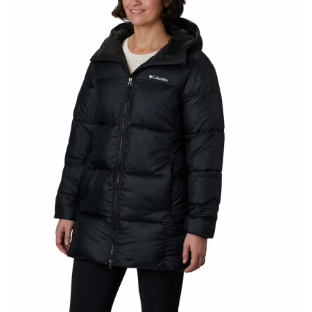Damen-Winterjacke Columbia Puffect™ II Mid Hooded Jacket schwarz Black