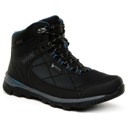 Damenschuhe Regatta Lady Highton STR Mid schwarz Black/Seablu