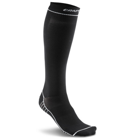 Herren Kniestrümpfe Craft Body Control schwarz Black/White