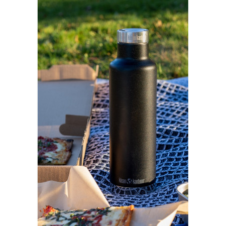Edelstahl-Thermoflasche Klean Kanteen Insulated Classic Narrow 25oz (w/Pour Through Cap)