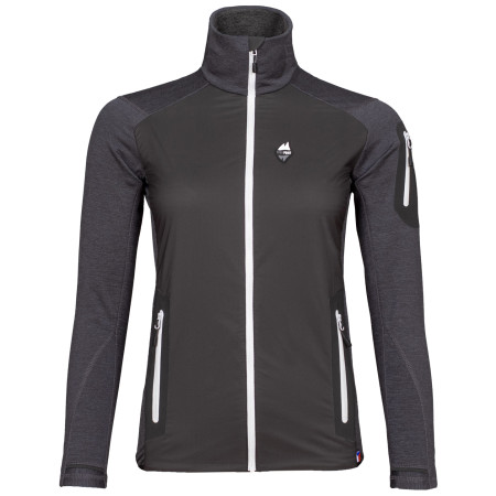 Damenjacke High Point Merino Alpha Lady schwarz Black / Antracit