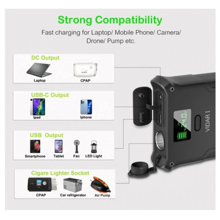 Outdoor-Powerbank Viking Technology Vidar I