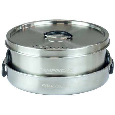 Geschirrset Campingaz Accy Stainless Steel Trekking Kit