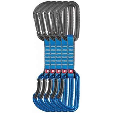 Express Ocún Falcon QD PA 16mm, 10cm 5 pack blau Blue