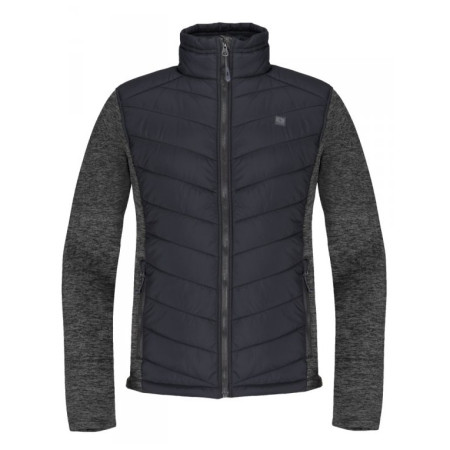 Herrenpullover Loap Gabe schwarz/grau Black