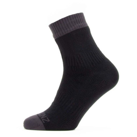Wasserdichte Socken SealSkinz Wretham 2023 schwarz/grau black/grey
