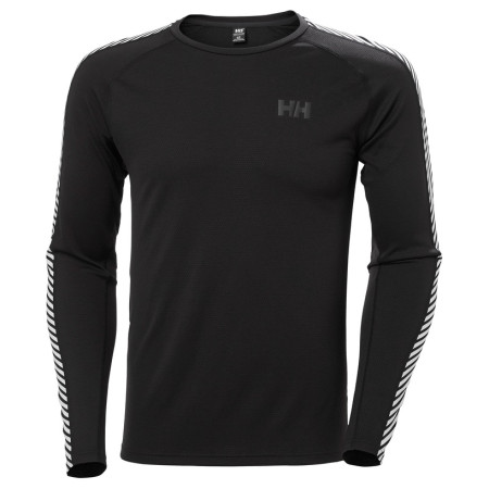 Herren-Funktionsshirt Helly Hansen Lifa Active Stripe Crew schwarz Black