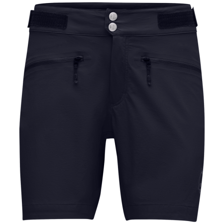 Damenshorts Norrona femund flex1 lightweight Shorts schwarz Caviar Black