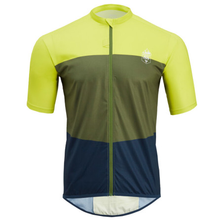 Herren Radtrikot Silvini Turano Pro grün/blau olive-ocean