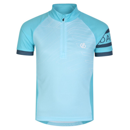 Kinder-Radtrikot Dare 2b Speed up Jersey hellblau SeaJet/BluEl (NKI)