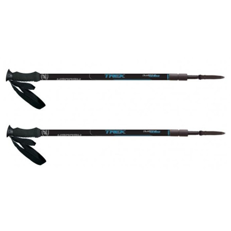 Trekkingstöcke Hannah Trek schwarz/orange Anthracite/Orange