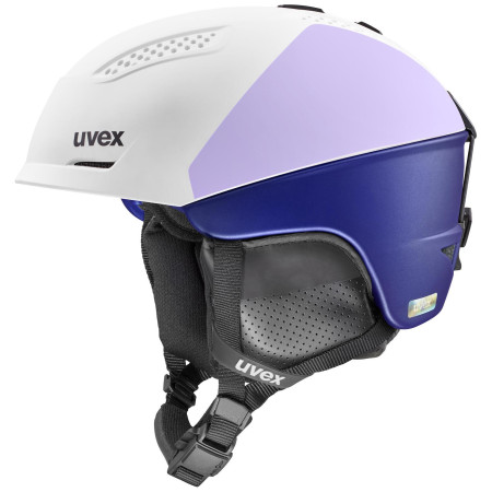 Damen Skihelm Uvex Ultra Pro WE weiß/lila white-cool lav.