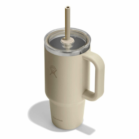 Thermotasse Hydro Flask 32 Oz Travel Tumbler Clear Lid