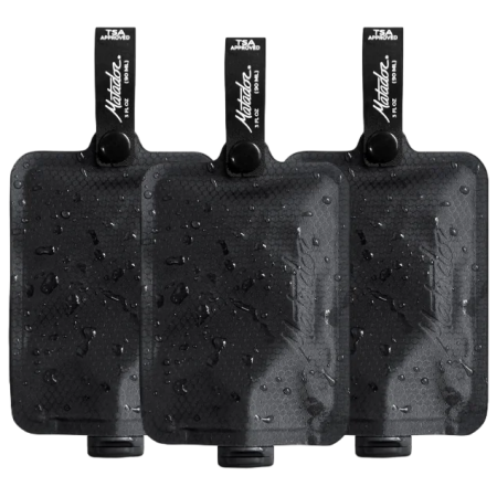 Reise-Gadget Matador FlatPak Toiletry Bottle (3 pk) schwarz Black