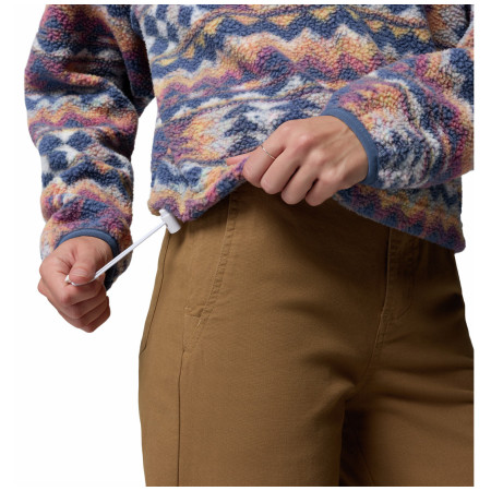 Damen-Sweatshirt Columbia Helvetia™ II Printed Cropped Half Snap