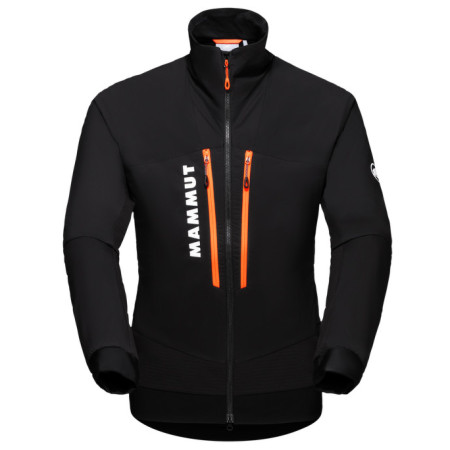 Herrenjacke Mammut Aenergy IN Hybrid Jacket Men schwarz black/vibrant orange
