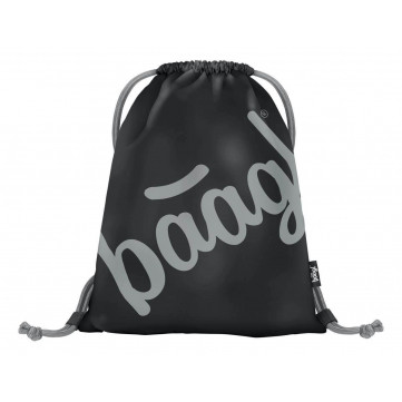 Sack Baagl Sáček na obuv 36 x 46 cm schwarz/grau