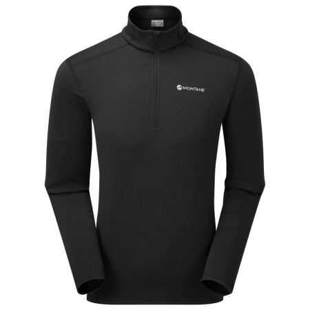 Herren Funktions-Sweatshirt Montane Protium Lite Pull-On schwarz Black
