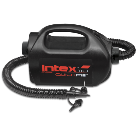 Elektrische Pumpe Intex Quickfill 230 V a 12 V schwarz black
