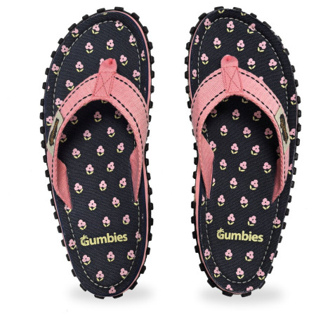 Damen Flip-Flops Gumbies Primrose schwarz/rosa Primrose