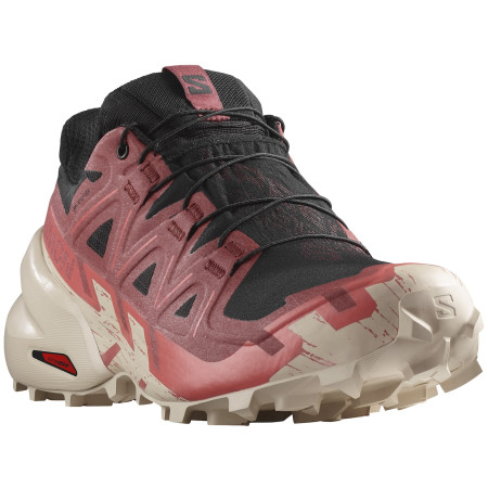 Damenschuhe Salomon Speedcross 6 Gore-Tex schwarz/rosa Black / Cow Hide / Faded Rose