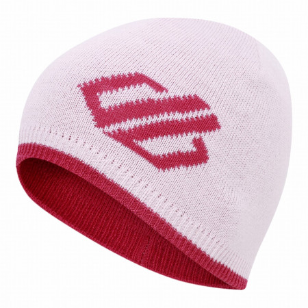 Kindermütze Dare 2b Frequent Beanie weiß/rosa CrysRse/BePk
