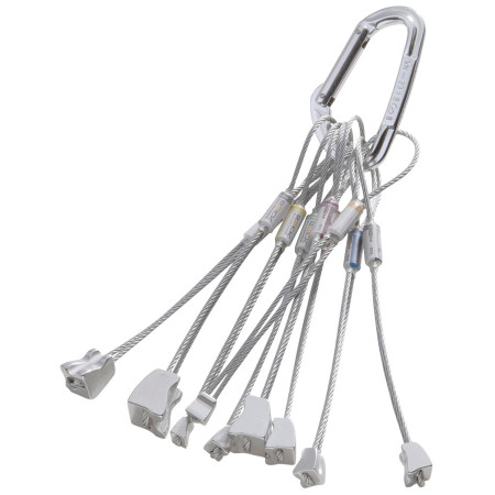 Klemmgerät Rock Empire Alu Nuts 4 silber