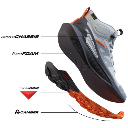 Wanderschuhe Salomon Elixir Activ Mid Gore-Tex