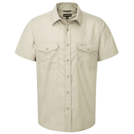 Herrenhemd Craghoppers Kiwi Short Sleeved Shirt beige Oatmeal