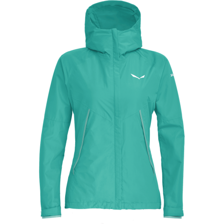 Damenjacke Salewa Puez PTX 2L W JKT grün LagoonGreen