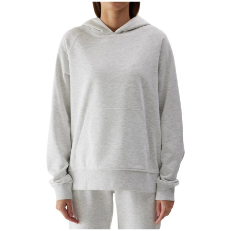 Damen-Sweatshirt 4F Sweatshirt F0955 hellgrau Cold Light Grey Melange