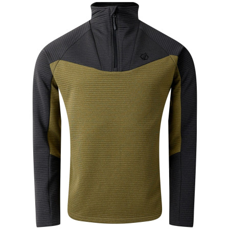 Herren Funktions-Sweatshirt Dare 2b Dignify IV Core Stretch khaki/schwarz Black/Martini Olive