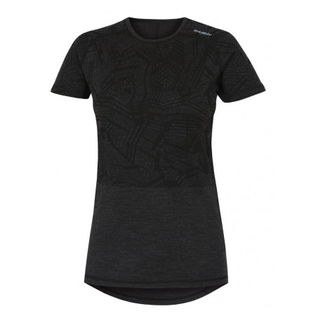 Damen-Funktionsshirt Husky Merino 100 Kr. Rukáv L schwarz