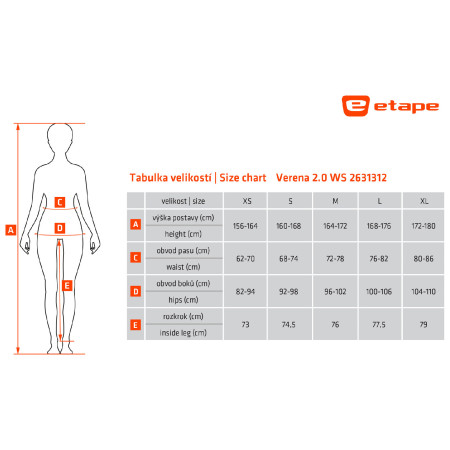 Damenhose Etape VERENA 2.0 WS
