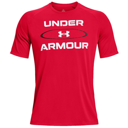 Herren-T-Shirt Under Armour Tech 2.0 WM Graphic SS rot Radio Red/Black