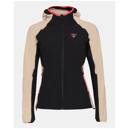 Damen-Softshell-Jacke Kilpi Baleo-W schwarz/beige BEG