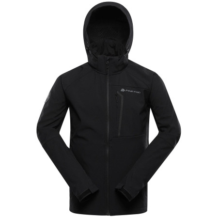 Herrenjacke Alpine Pro Hoor schwarz black