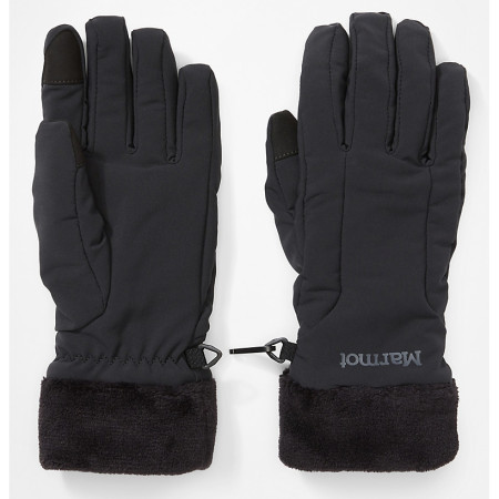 Damenhandschuh Marmot Wm's Fuzzy Wuzzy Glove (DWR) schwarz Black