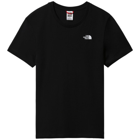 Damen-T-Shirt The North Face S/S Simple Dome Tee schwarz Tnf Black