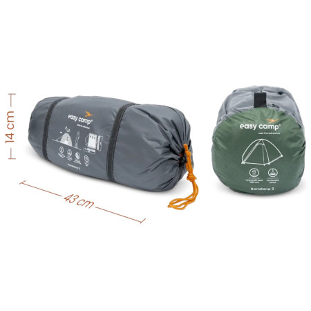 Wanderzelt Easy Camp Rondane 3 II.