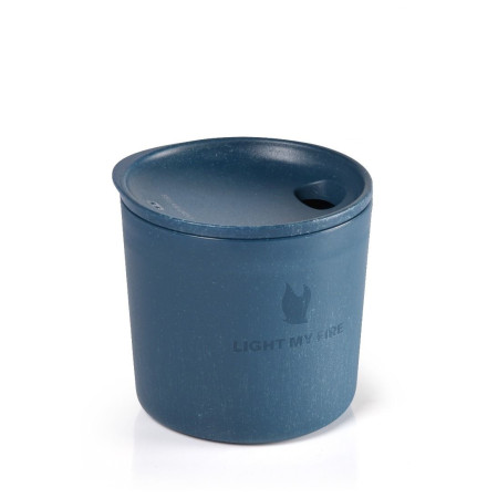 Tasse Light My Fire MyCup´n Lid short blau Hazyblue