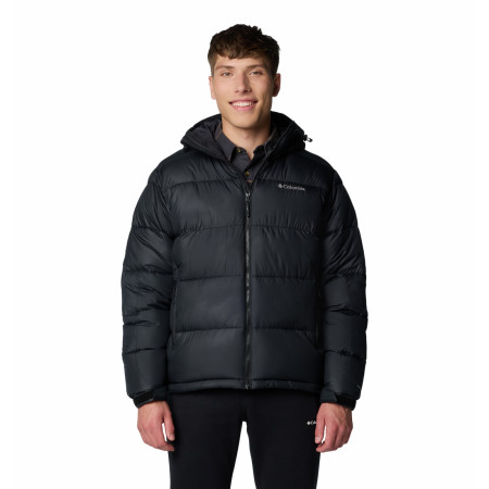 Herren-Winterjacke Columbia Pike Lake™ II Hooded Jacket schwarz Black