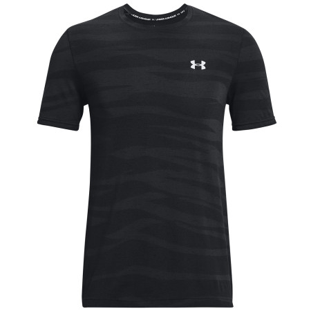 Herren-T-Shirt Under Armour Seamless Novelty SS schwarz Black / / Mod Gray
