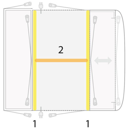 Vorzelt Outwell Maryville 260SA Flex