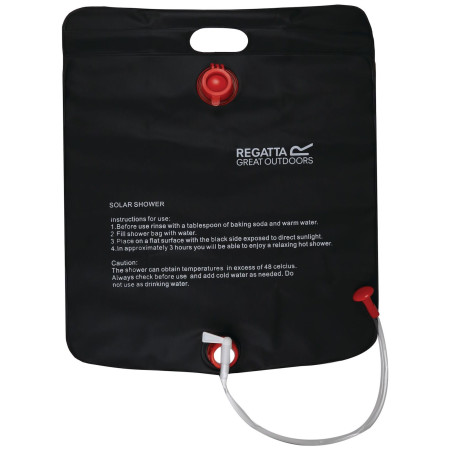Campingdusche Regatta 10L Solar Shower schwarz Black