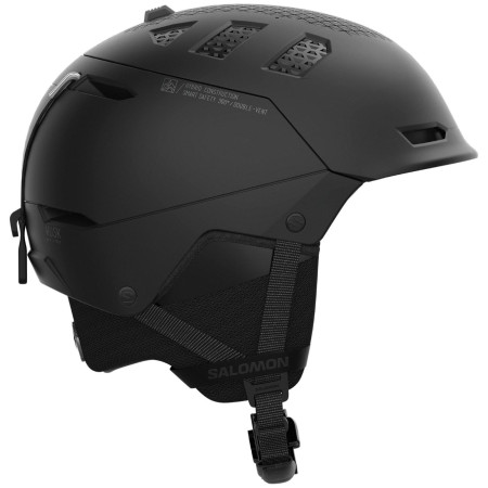 Skihelm Salomon Husk Prime Mips schwarz Black